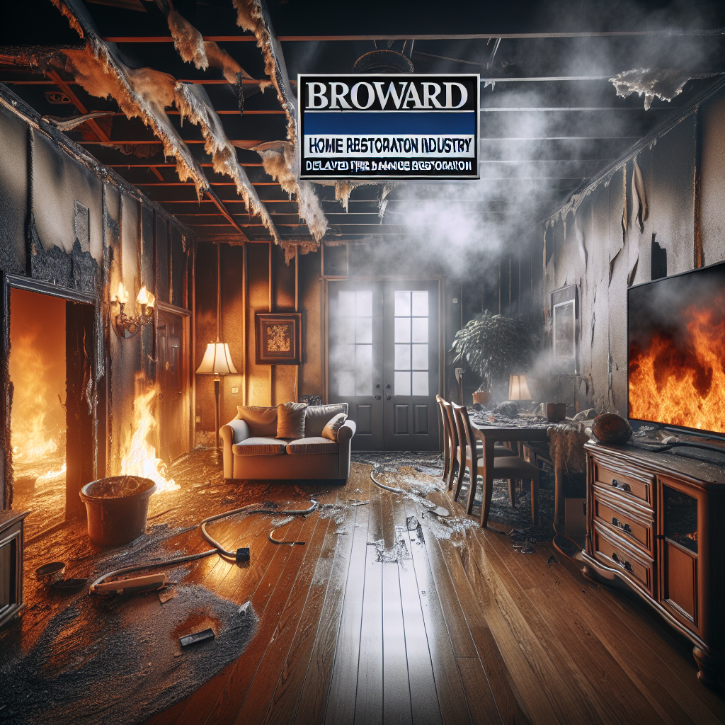 The Hidden Risks of Delayed Fire Damage Restoration in Broward Homes